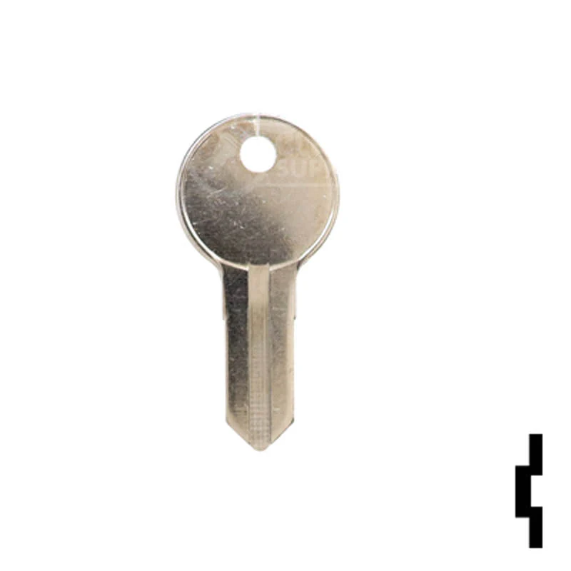 Uncut Key Blank | Illinois | ILL2 - Image 13