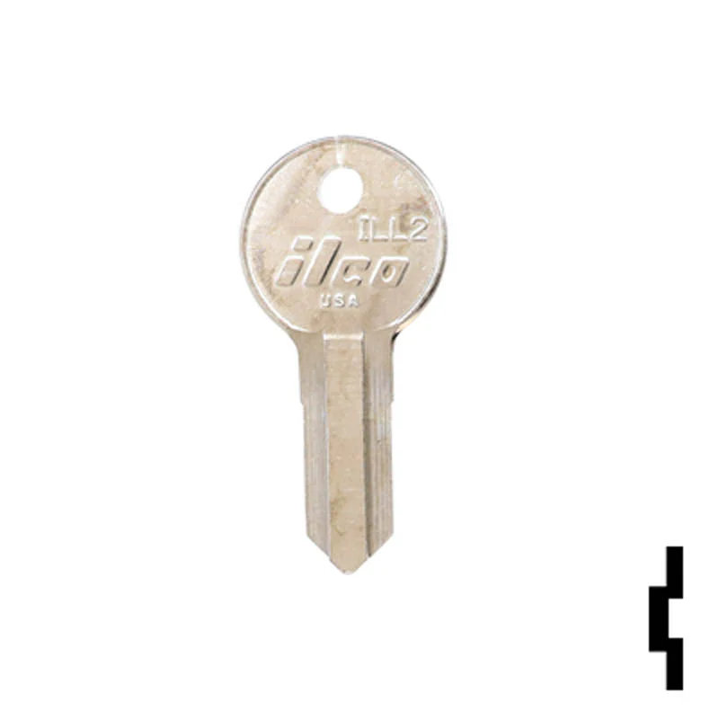 Uncut Key Blank | Illinois | ILL2 - Image 24