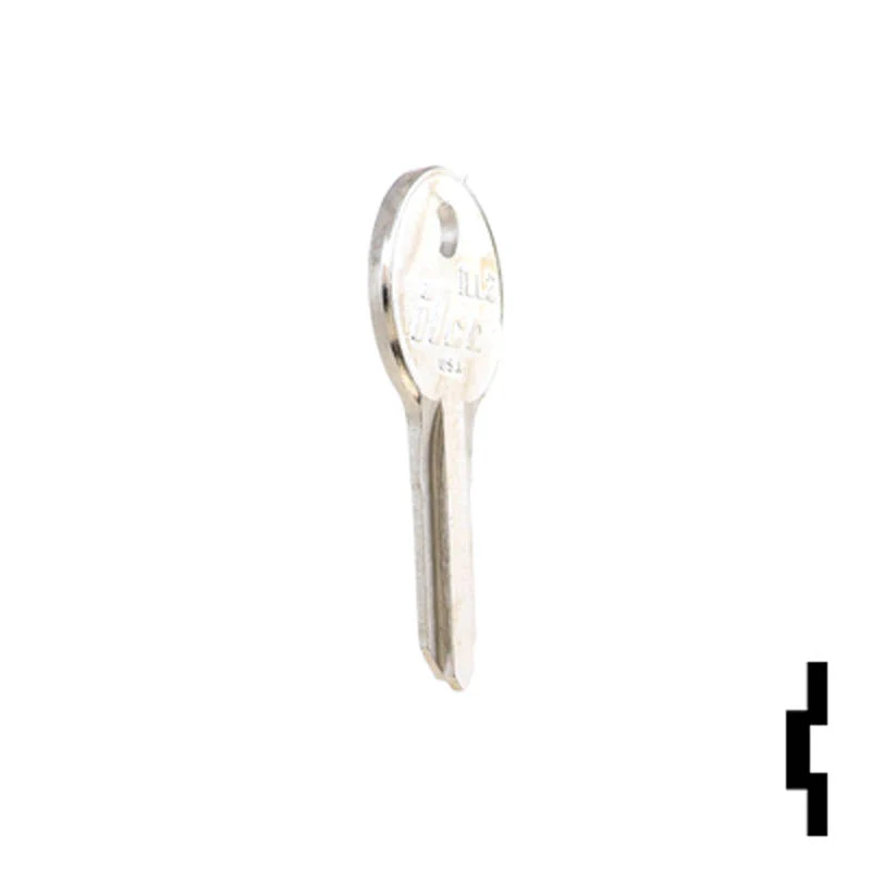 Uncut Key Blank | Illinois | ILL2 - Image 5