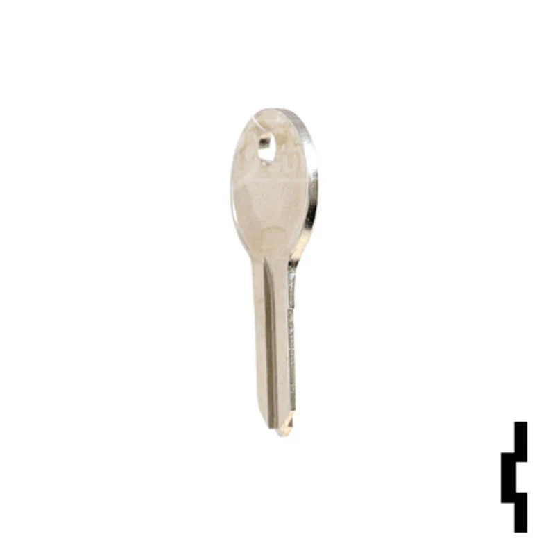 Uncut Key Blank | Illinois | ILL2 - Image 9