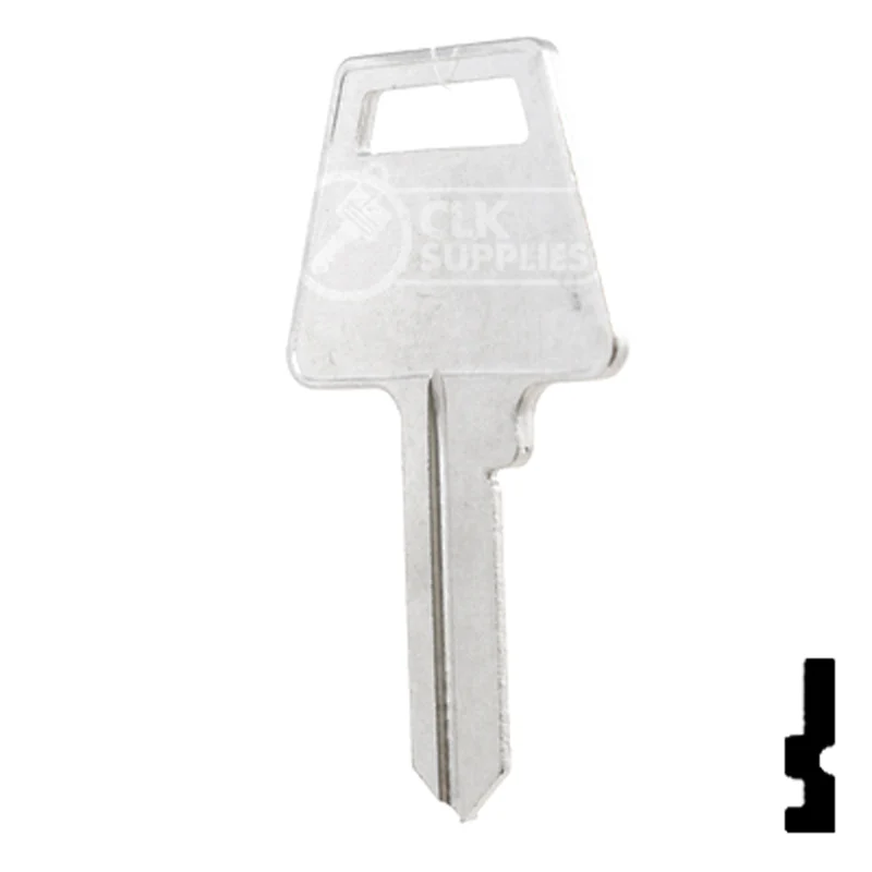 Uncut Key Blank | American Padlock, Junckunc | A1045 - Image 10