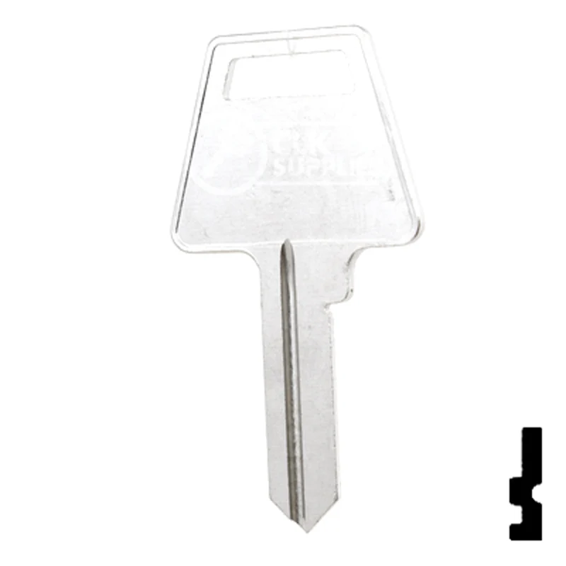 Uncut Key Blank | American Padlock, Junckunc | A1045 - Image 11