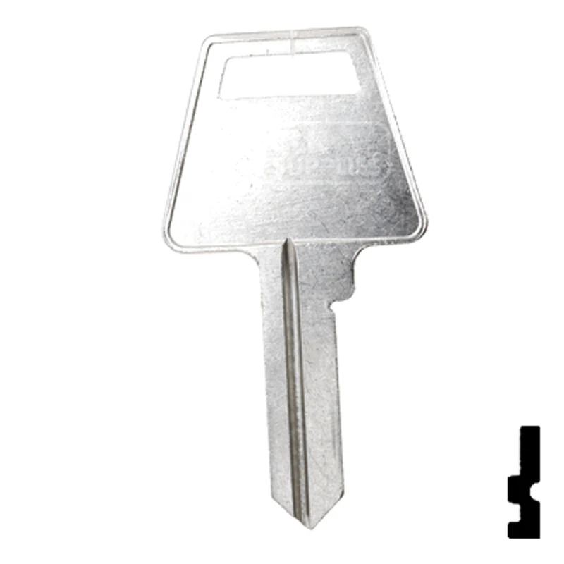 Uncut Key Blank | American Padlock, Junckunc | A1045 - Image 12