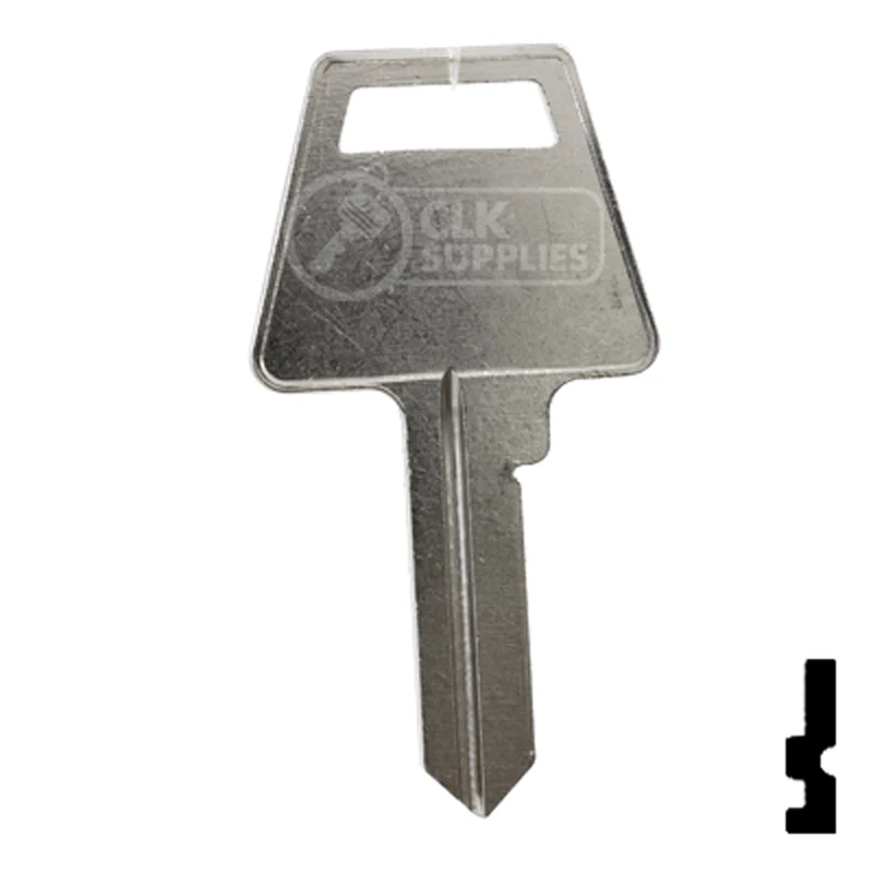 Uncut Key Blank | American Padlock, Junckunc | A1045 - Image 13