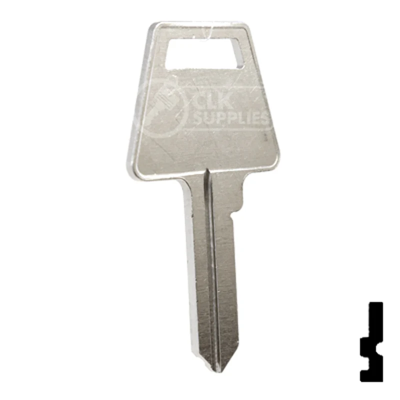 Uncut Key Blank | American Padlock, Junckunc | A1045 - Image 15