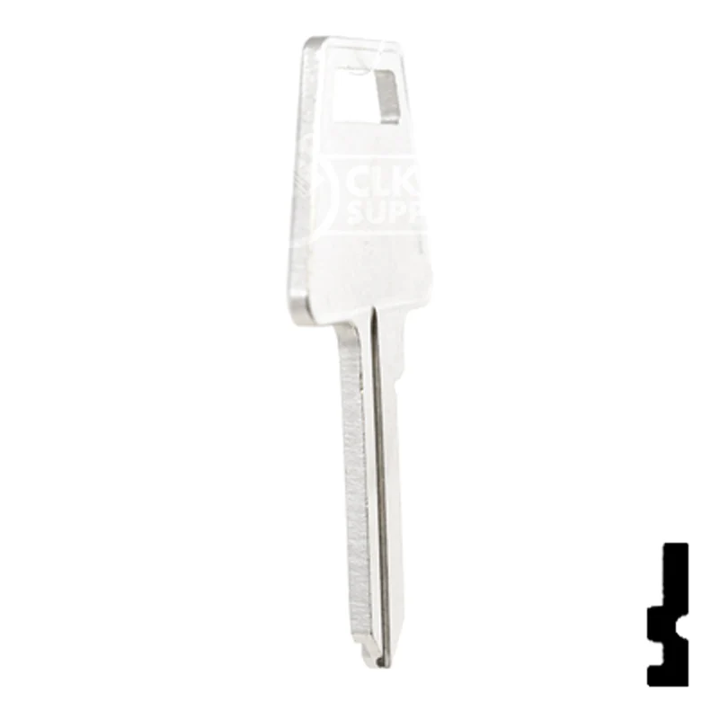 Uncut Key Blank | American Padlock, Junckunc | A1045 - Image 17
