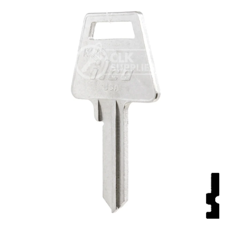 Uncut Key Blank | American Padlock, Junckunc | A1045 - Image 22