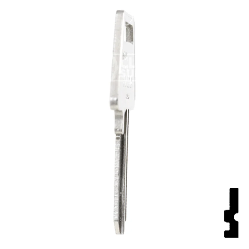Uncut Key Blank | American Padlock, Junckunc | A1045 - Image 6