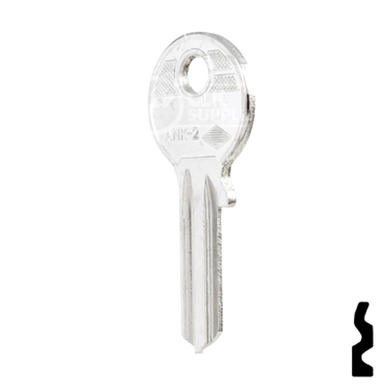 Uncut Key Blank | Anker | ANK-2 - Image 11