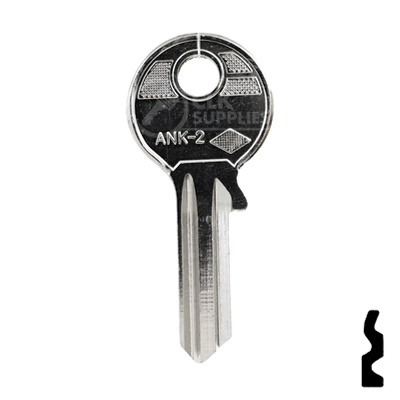 Uncut Key Blank | Anker | ANK-2 - Image 14