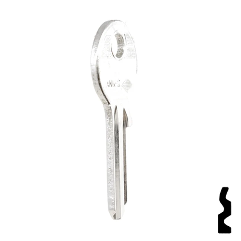 Uncut Key Blank | Anker | ANK-2 - Image 18