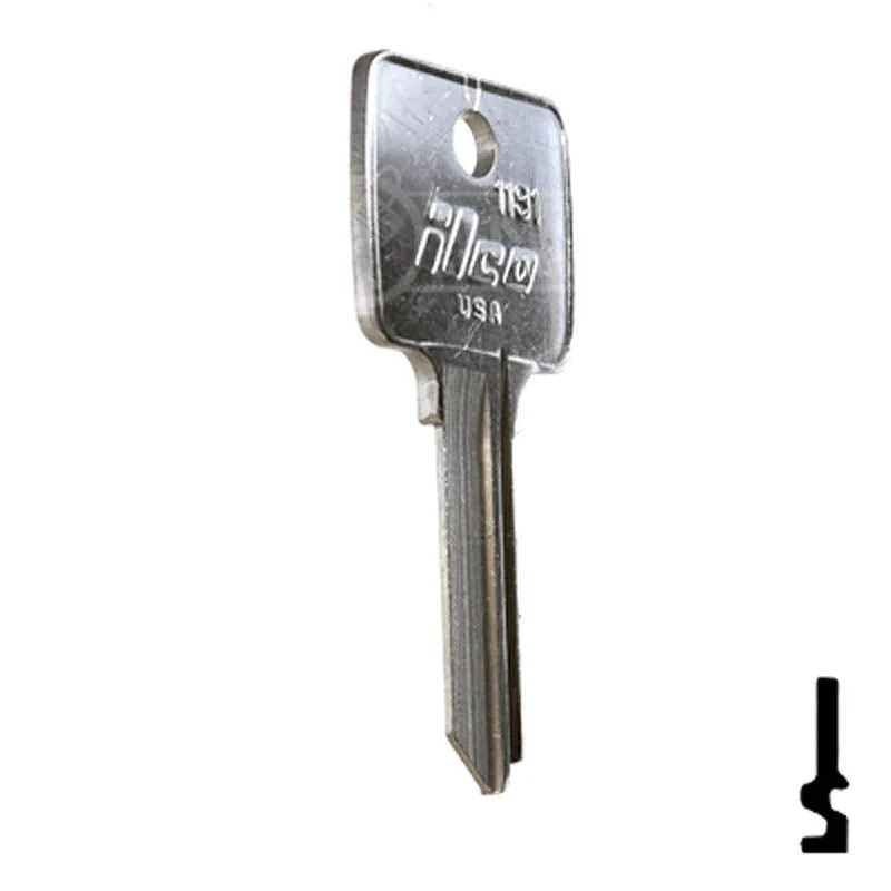 Uncut Key Blank | Arco | 1131 - Image 4