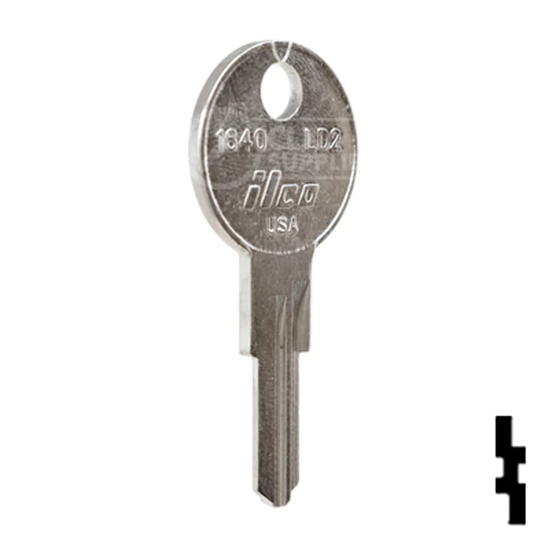 Uncut  Key Blank | Arfe, Larson | 1640, LD2 - Image 4