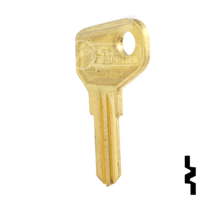 Uncut Key Blank | ARFE | BD229 - Image 22