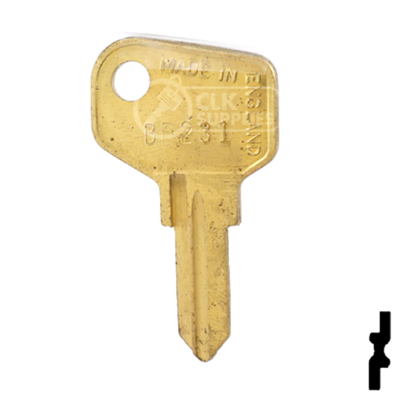 Uncut Key Blank | ARFE, Keya, Simca | BD231 - Image 24