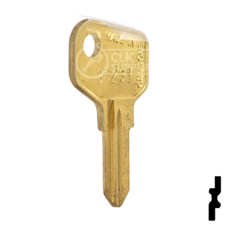 Uncut Key Blank | ARFE, Keya, Simca | BD231 - Image 4