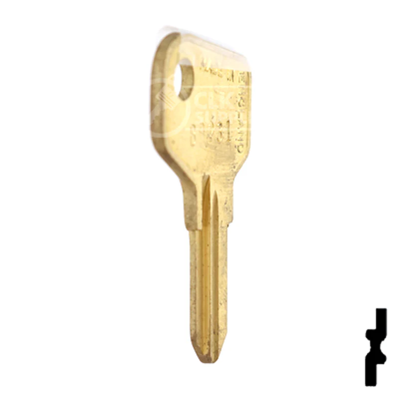 Uncut Key Blank | ARFE, Keya, Simca | BD231 - Image 5