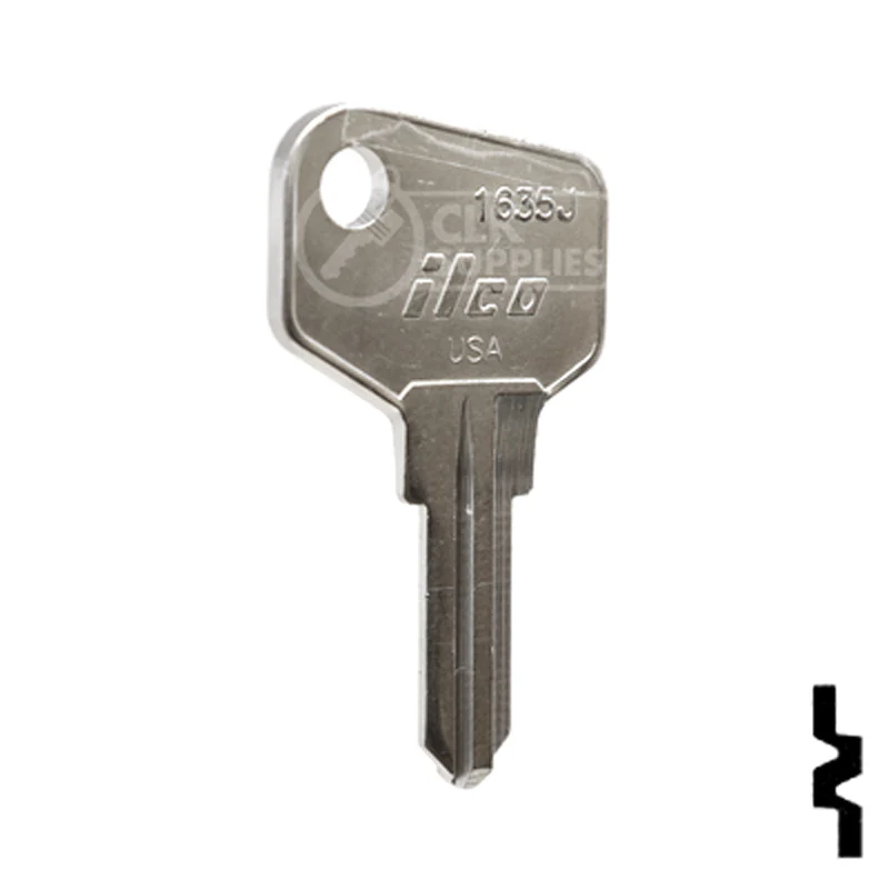 Uncut Key Blank | Arfe Locks | 1635J - Image 4