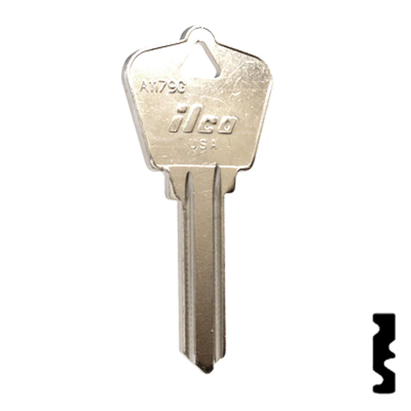 Uncut Key Blank | Arrow | A1179G - Image 3