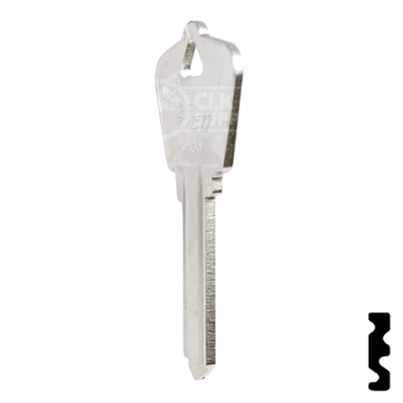 Uncut Key Blank | Arrow | A1179L - Image 21