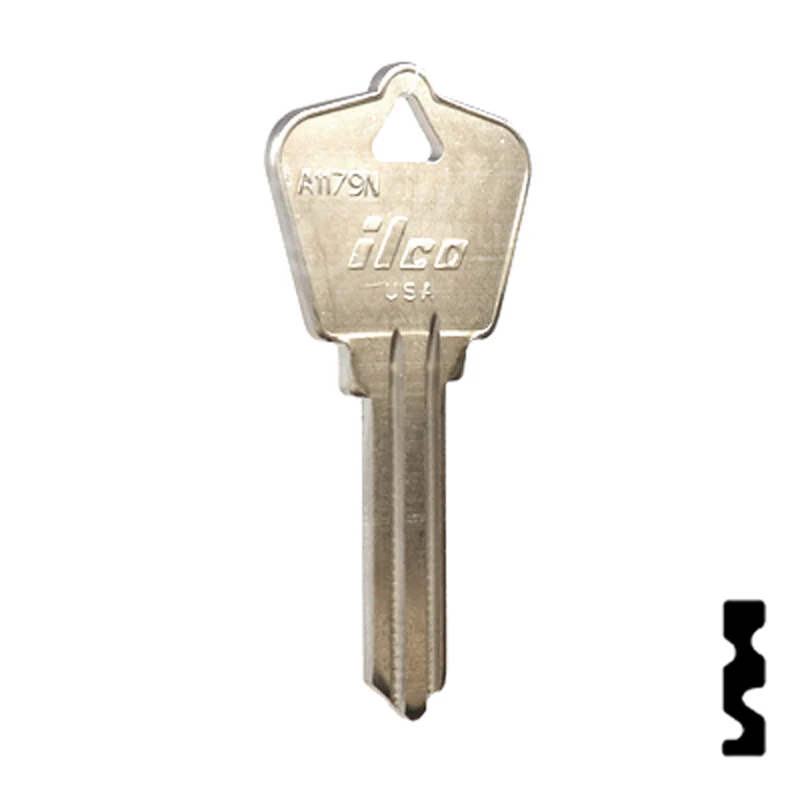 Uncut Key Blank | Arrow | A1179N - Image 4