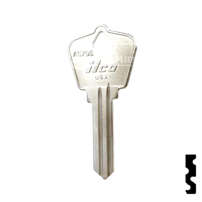 Uncut Key Blank | Arrow | A1179S - Image 24