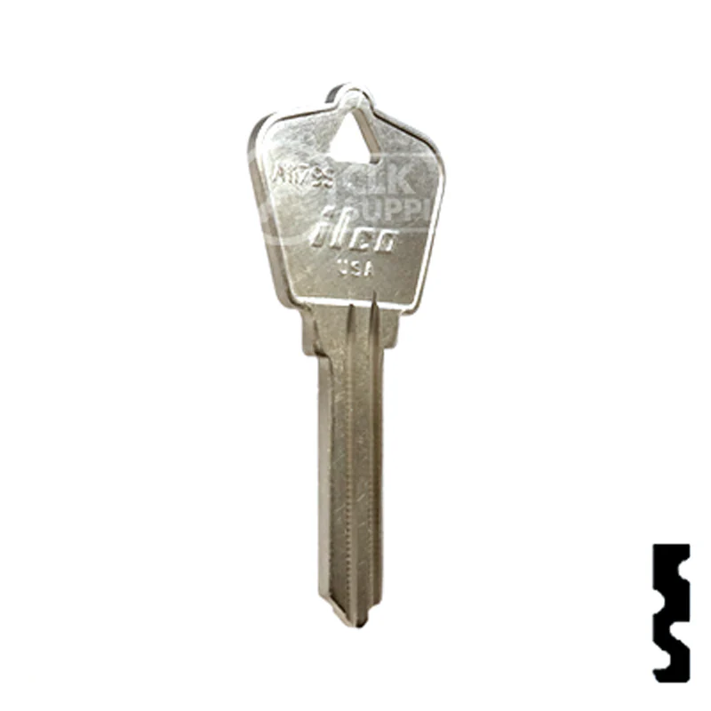 Uncut Key Blank | Arrow | A1179S - Image 3