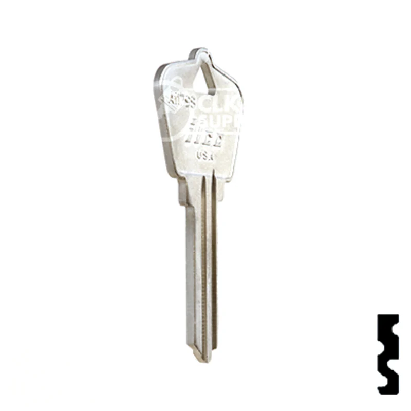 Uncut Key Blank | Arrow | A1179S - Image 4