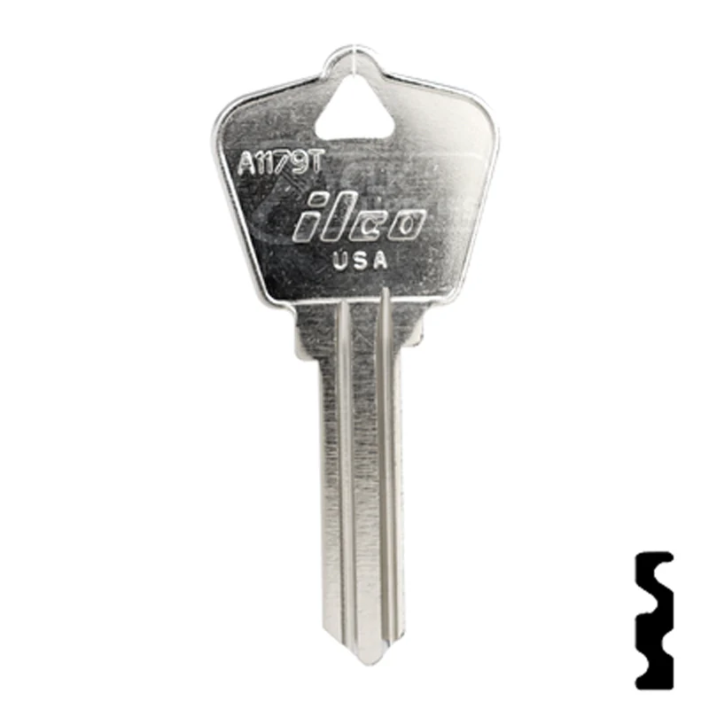 Uncut Key Blank | Arrow | A1179T - Image 2