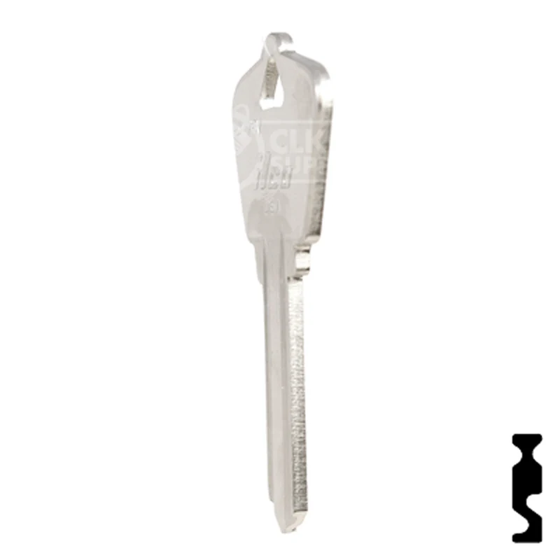 Uncut Key Blank | Arrow | A1179V - Image 21