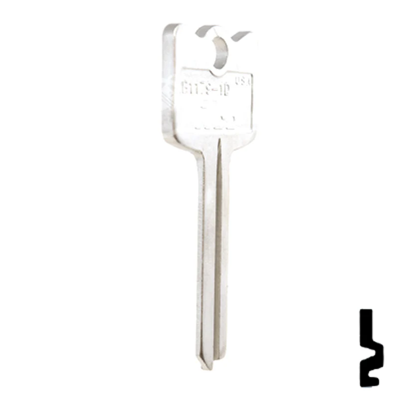 Uncut Key Blank | Arrow | B1179-1D - Image 5