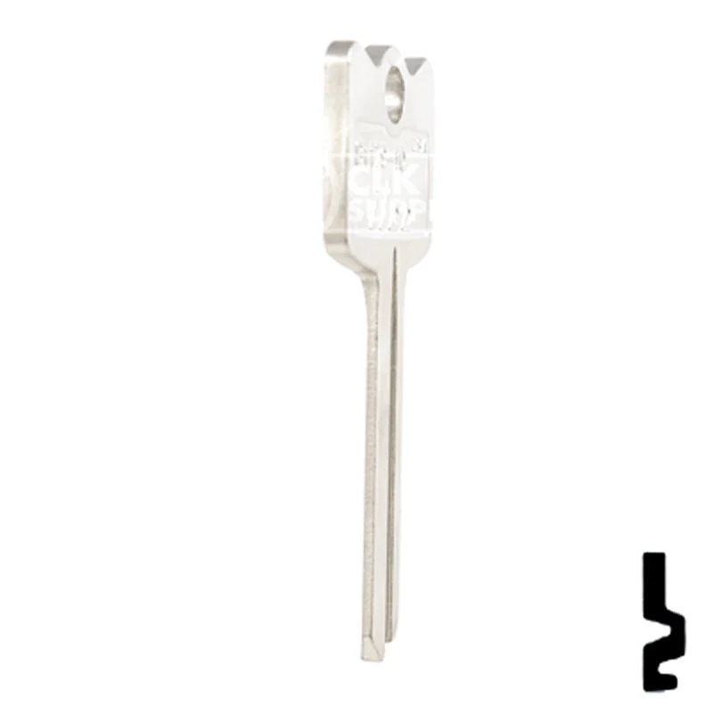Uncut Key Blank | Arrow | B1179-1D - Image 6