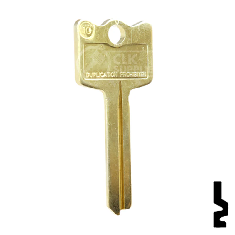 Uncut Key Blank | Arrow | CH1C - Image 3