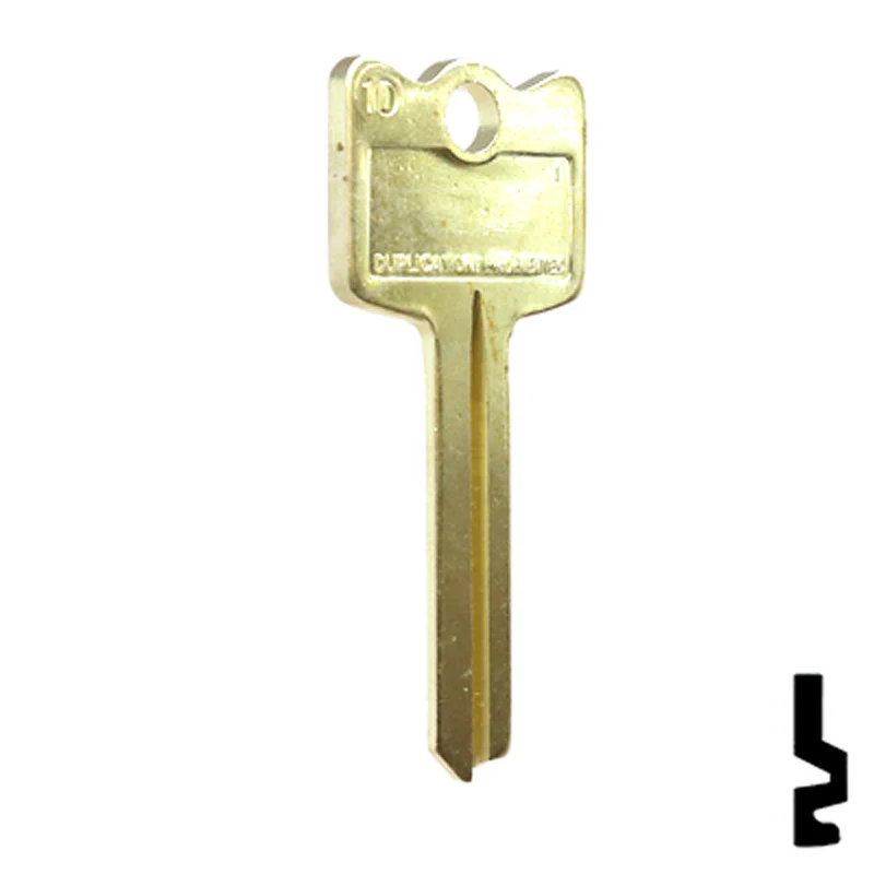 Uncut Key Blank | Arrow | CH1D - Image 4
