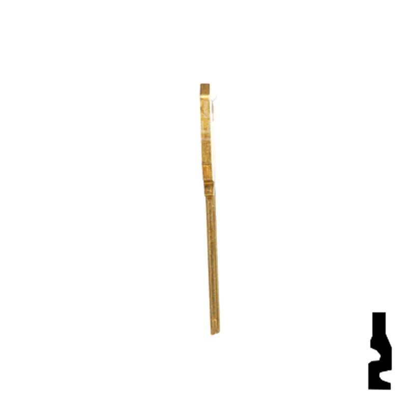 Uncut Key Blank | Arrow Keyway | DND-AR4-BR - Image 19