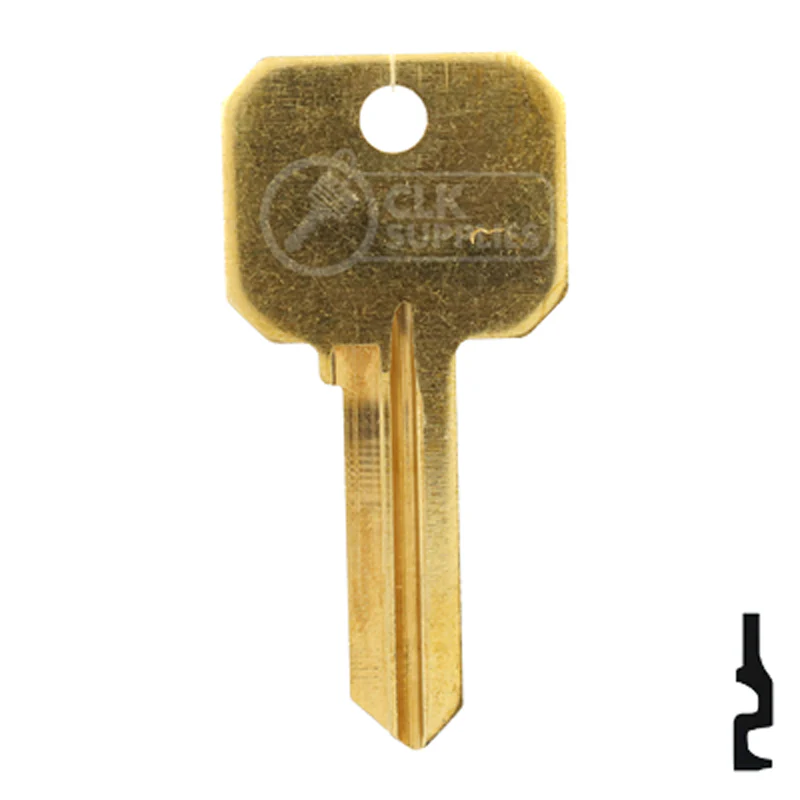 Uncut Key Blank | Arrow | NB, AR1