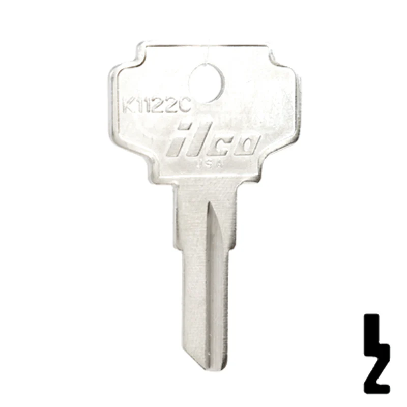 Uncut Key Blank | Bargman | K1122C - Image 3