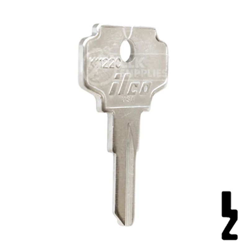 Uncut Key Blank | Bargman | K1122C - Image 5