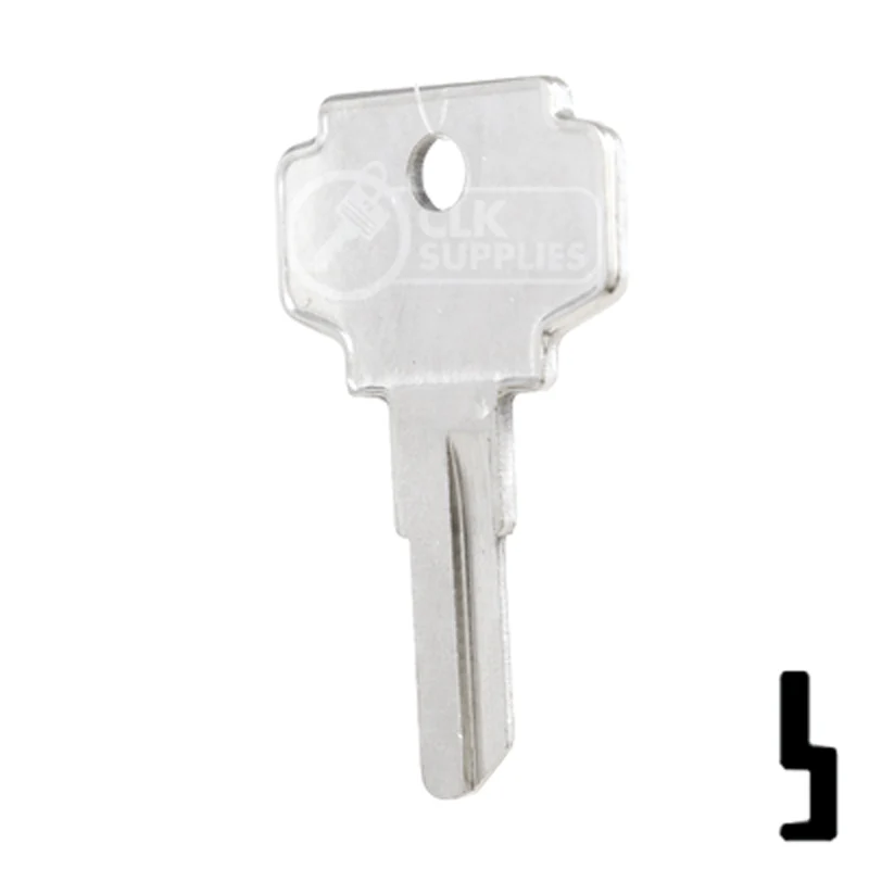 Uncut Key Blank | Bargman | K1122N - Image 11