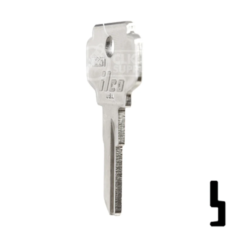 Uncut Key Blank | Bargman | K1122N - Image 21