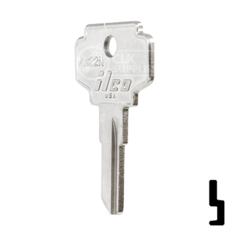 Uncut Key Blank | Bargman | K1122N - Image 22