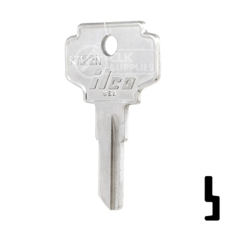 Uncut Key Blank | Bargman | K1122N - Image 23