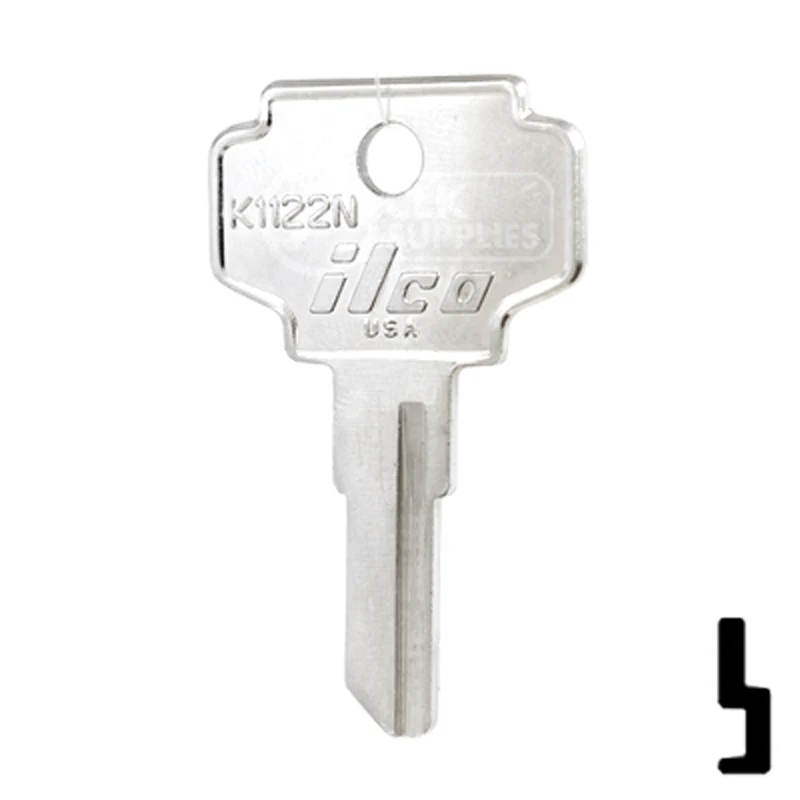 Uncut Key Blank | Bargman | K1122N - Image 24