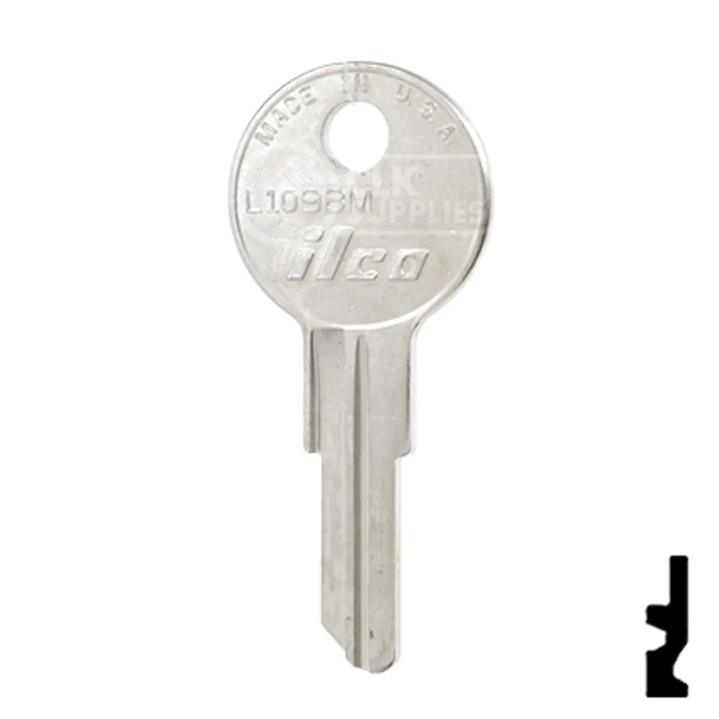 Uncut Key Blank | Bargman | L1098M - Image 24