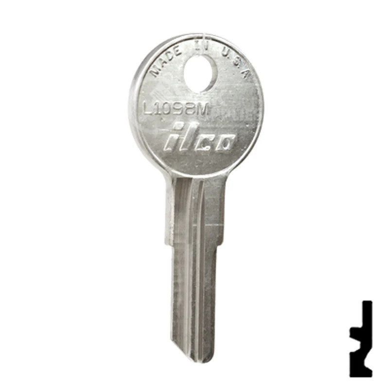 Uncut Key Blank | Bargman | L1098M - Image 3