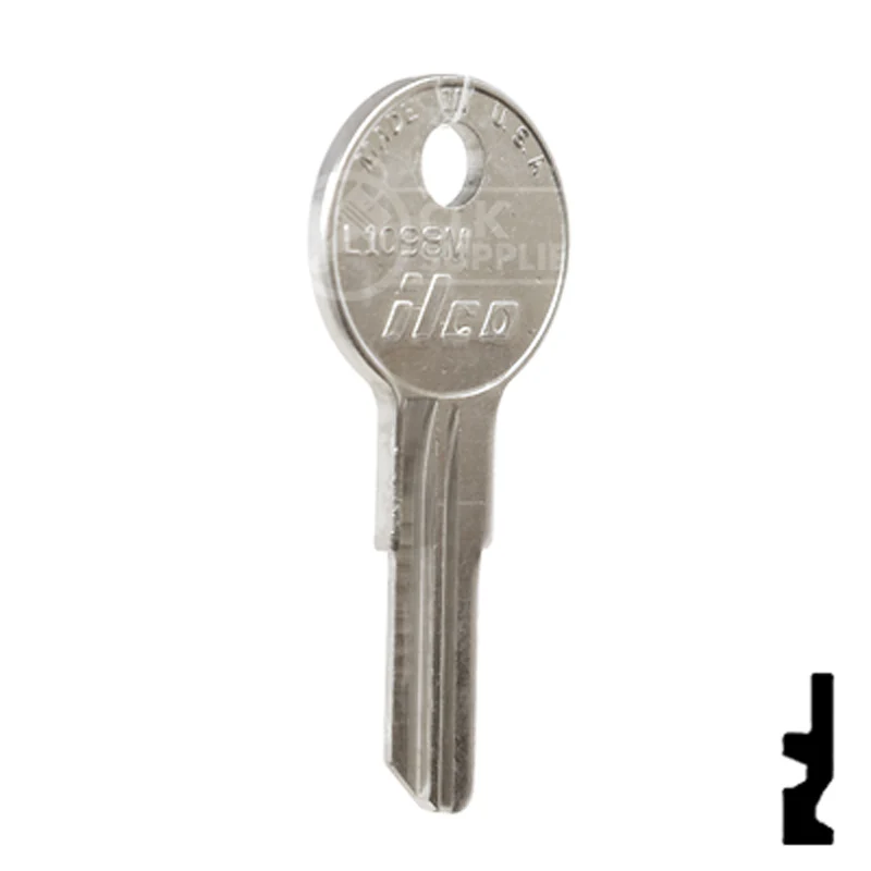 Uncut Key Blank | Bargman | L1098M - Image 4