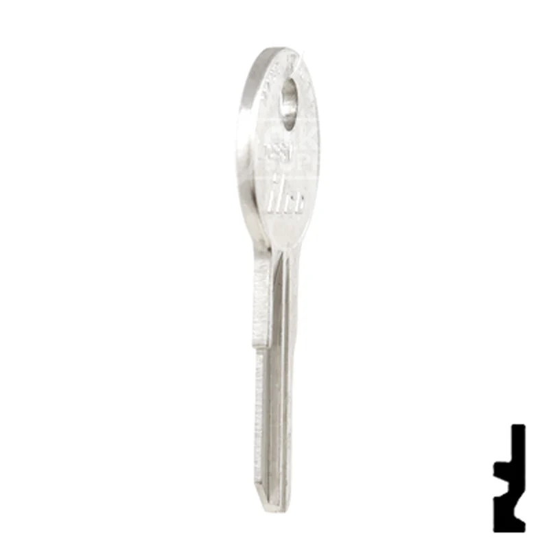 Uncut Key Blank | Bargman | L1098M - Image 6