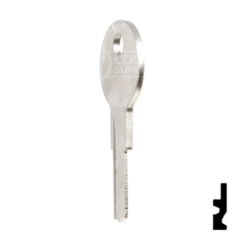 Uncut Key Blank | Bargman | L1098M - Image 9