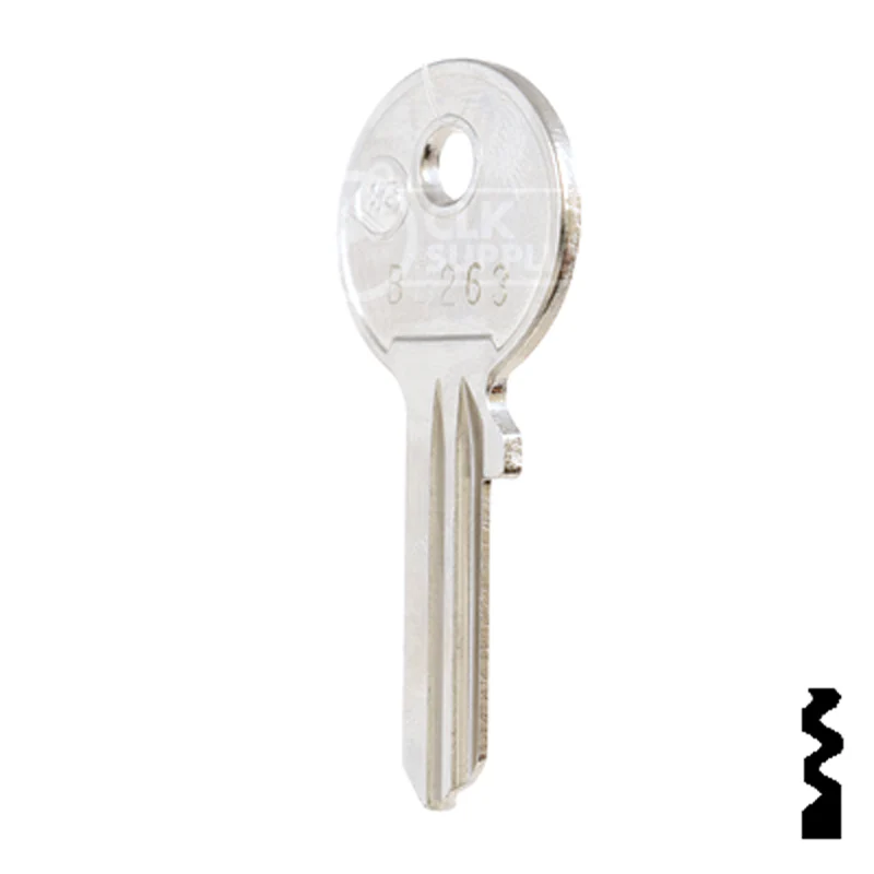 Uncut Key Blank | Baton | BD263 - Image 10