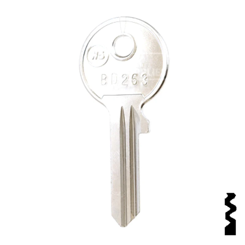 Uncut Key Blank | Baton | BD263 - Image 12